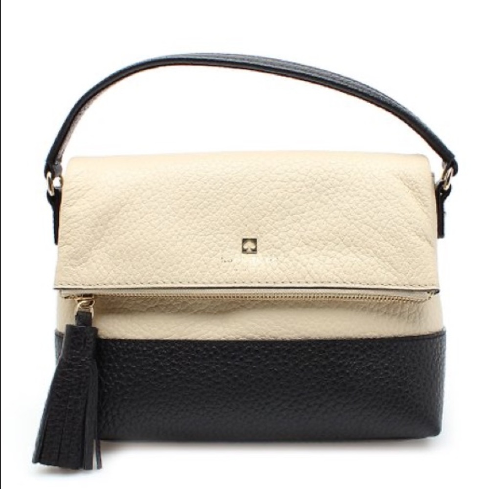 Kate Spade | Southport Avenue Fold Over Leather Shoulder Bag w Dustbag